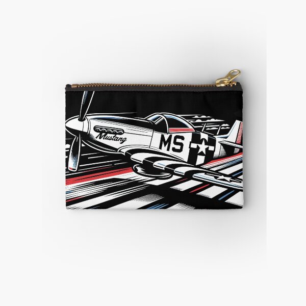Item preview, P51 Mustang - Red, White & Blue designed and sold by zarshirts.