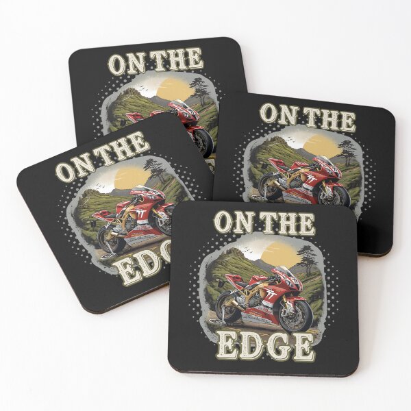 Item preview, ON THE EDGE cool Road Racing extreme and dangerous design designed and sold by Jt41.