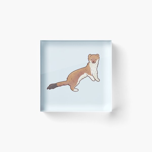 Item preview, Cute weasel illustration  designed and sold by Artofmayara.