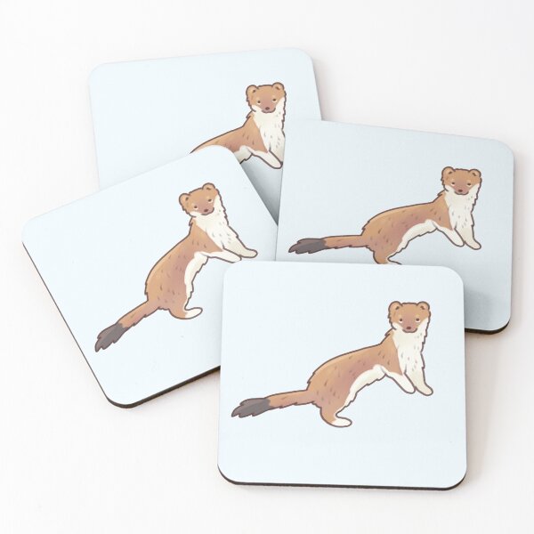 Item preview, Cute weasel illustration  designed and sold by Artofmayara.
