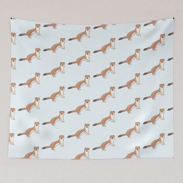 Item preview, Cute weasel illustration  designed and sold by Artofmayara.