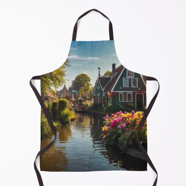 Aperçu de l'œuvre Dutch Canalside Retreat créée et vendue par BlareBlare.