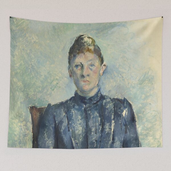 Item preview, HD Madame Cézanne in the Greenhouse, by Paul Cezanne 1890–1892 HIGH DEFINITION designed and sold by MINDTHECHERRY.