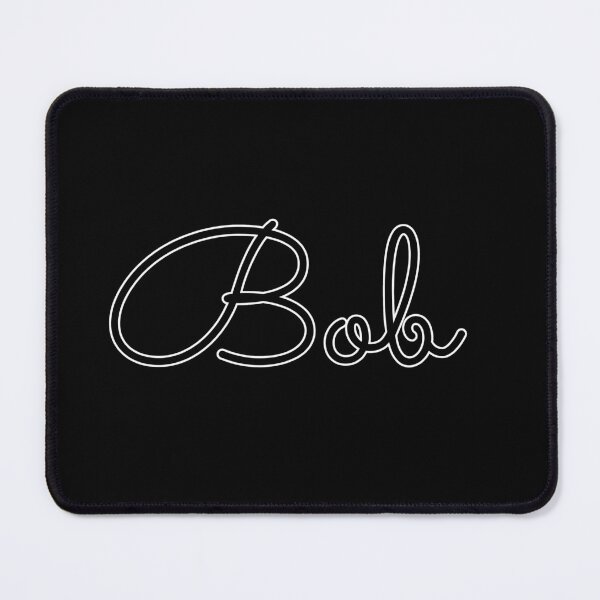 Item preview, Writing Bob Name Label (Black) designed and sold by NormadWorld.