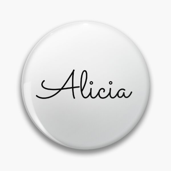Item preview, Writing Alicia Name Label designed and sold by NormadWorld.