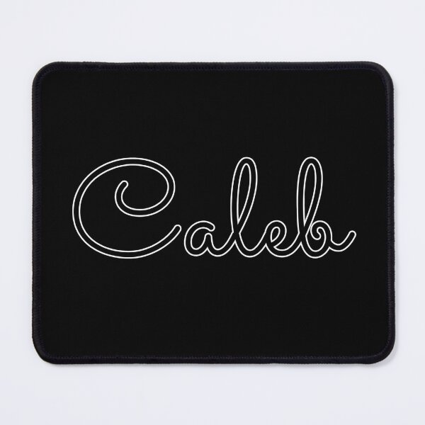 Item preview, Writing Caleb Name Label (Black) designed and sold by NormadWorld.