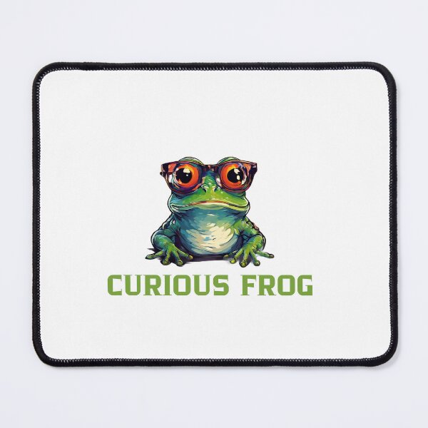 Item preview, Curious Frog designed and sold by Colorful-Garden.