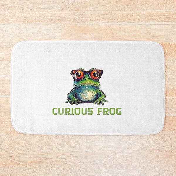 Item preview, Curious Frog designed and sold by Colorful-Garden.