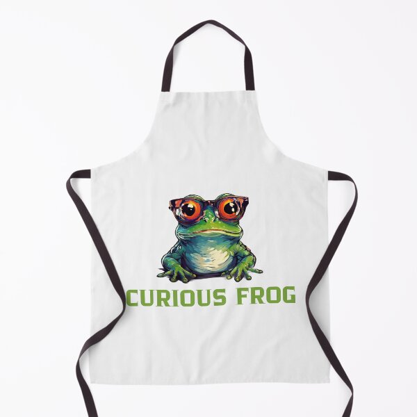 Item preview, Curious Frog designed and sold by Colorful-Garden.
