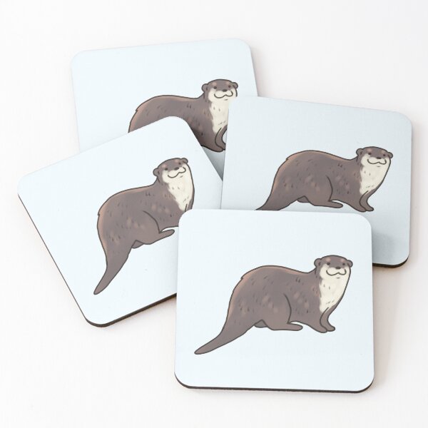 Item preview, Cute otter art  designed and sold by Artofmayara.