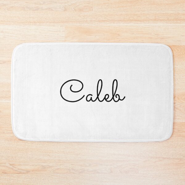 Item preview, Writing Caleb Name Label (Black) designed and sold by NormadWorld.