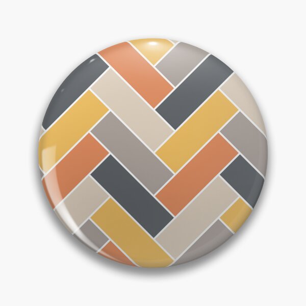 Item preview, Geometric Pattern: Herringbone Alt: Parget designed and sold by Red Wolf.