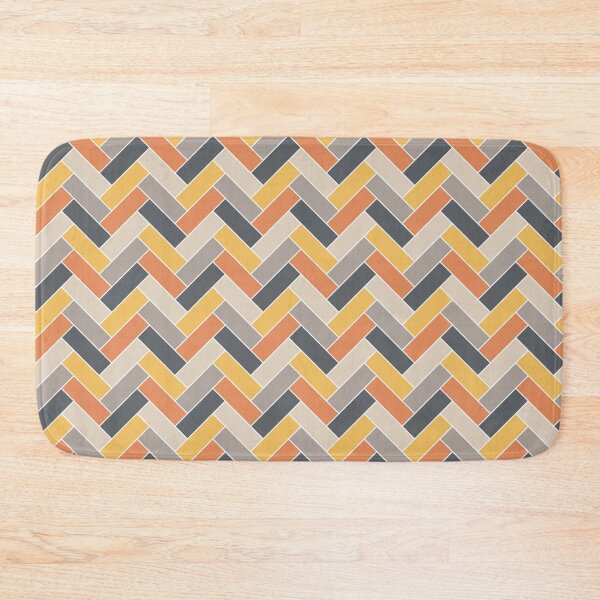 Item preview, Geometric Pattern: Herringbone Alt: Parget designed and sold by Red Wolf.
