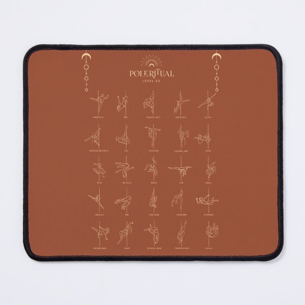 Item preview, Pole Dance Poster Terracotta - Level 02 designed and sold by MarieBlly.