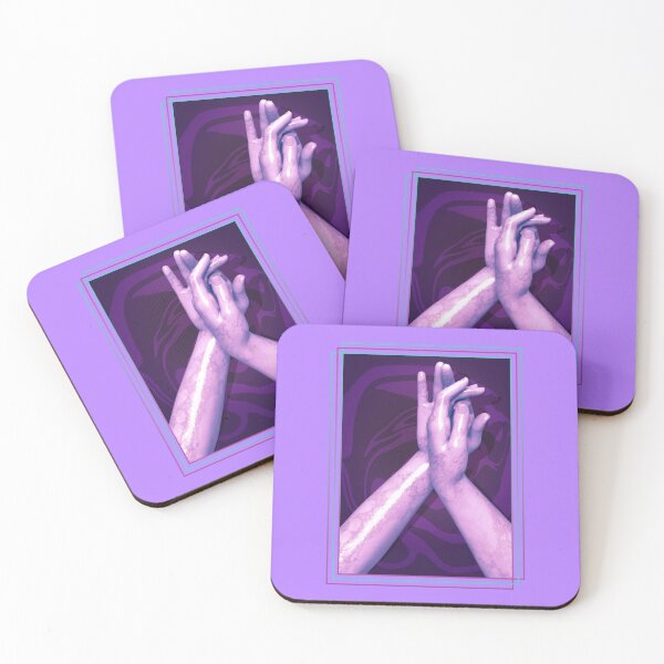 Item preview, Marble hands pink neon designed and sold by AnnArtshock.
