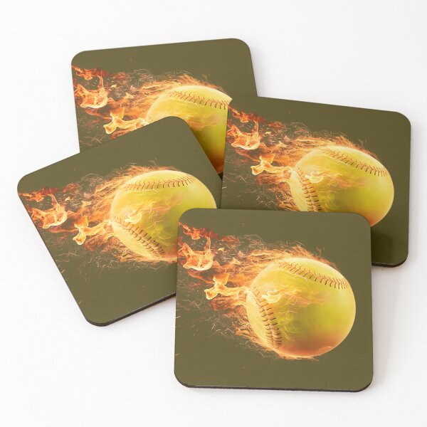 Item preview, Fiery Tennis Ball designed and sold by KiraChie.