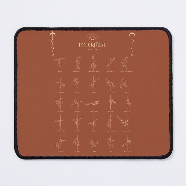 Item preview, Pole Dance Poster Terracotta - Level 04 designed and sold by MarieBlly.