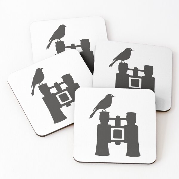 Item preview, Bird on binoculars designed and sold by orioleoutdoor.