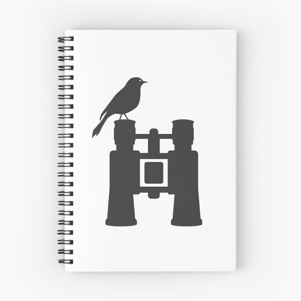 Item preview, Bird on binoculars designed and sold by orioleoutdoor.