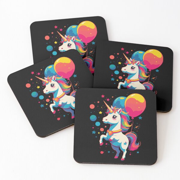 Artikelvorschau, Einhorn Liebhaber Leuchtende Farben Design entworfen und verkauft von LuminOrb.