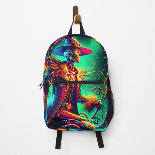 Item preview, Rust & Revolution: If I Only Had A Brain Cyber Steampunk Scarecrow designed and sold by Paradocksick.