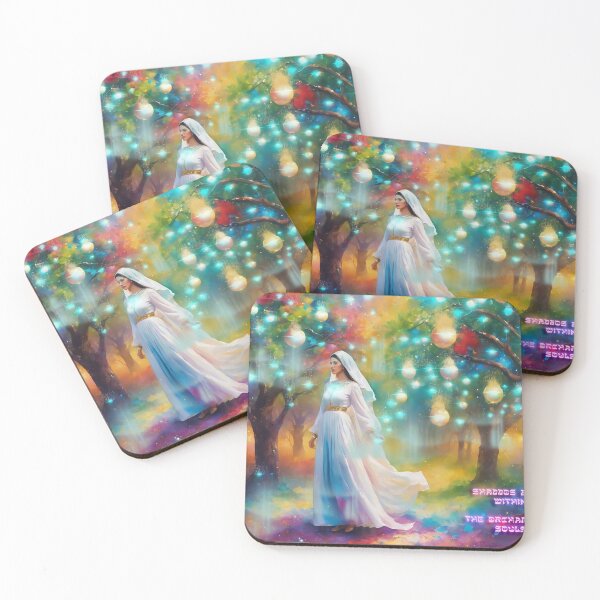 Item preview, Shabbat Bride in the Orchard of Souls designed and sold by KnowingHeart.