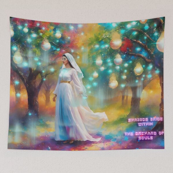 Item preview, Shabbat Bride in the Orchard of Souls designed and sold by KnowingHeart.
