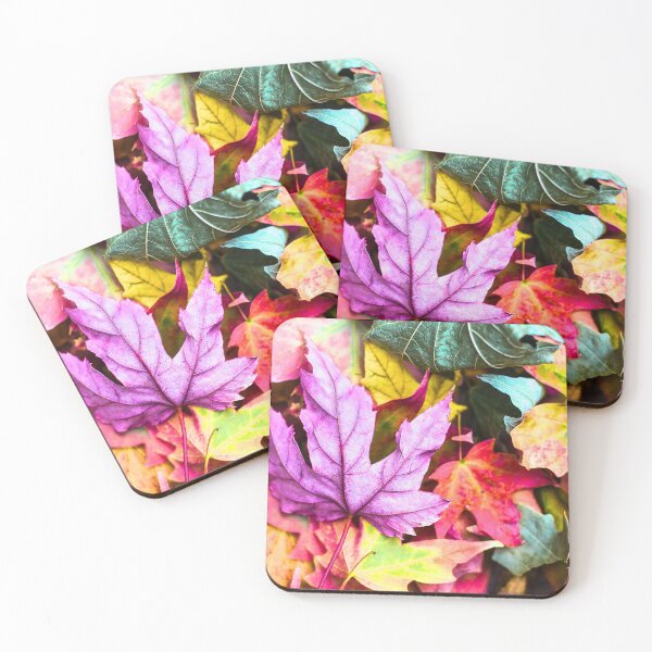Item preview, Enchanted Leaves in Vibrant Colors designed and sold by MisiuKolorowy.
