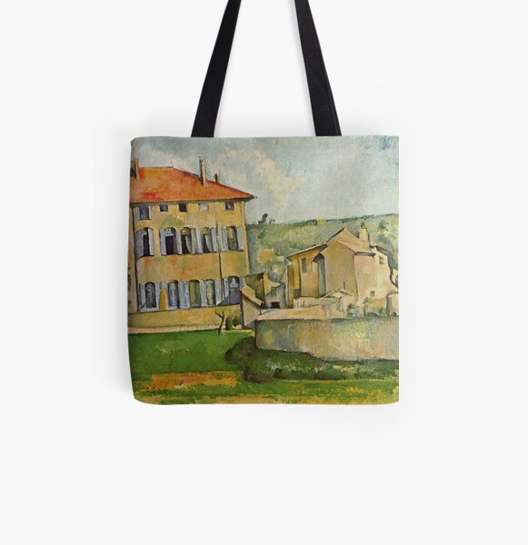 High trees in the Jas de Bouffan By Paul Cezanne Laptop Bag Messenger Bag Shoulder Bag