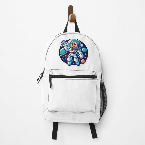 Item preview, Cute Whimsical Astronaut in Colorful Space designed and sold by ArtKae.