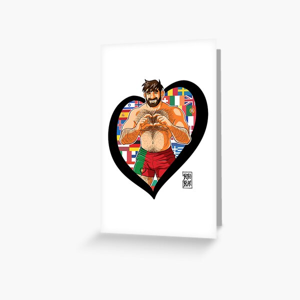 ADAM I LOVE YOU - LISBON 2018 EDITION Greeting Card