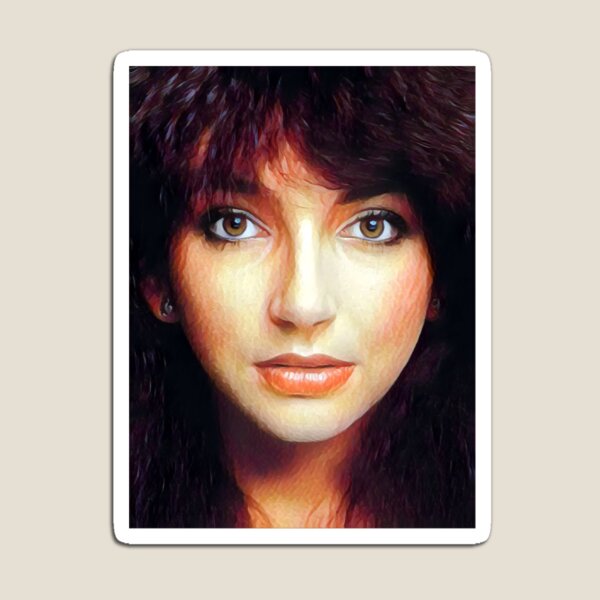 Aperçu de l'œuvre Portrait artistique de Kate Bush créée et vendue par Pinkgnomie.