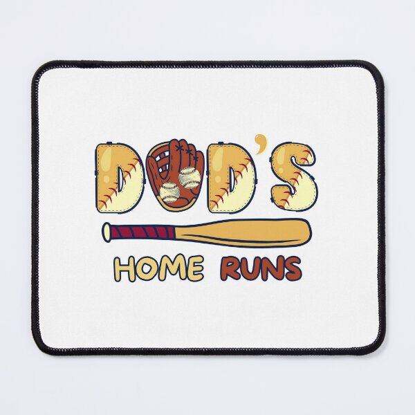Item preview, Dad's Home Runs Baseball  - Perfect Fathers day Gift for Baseball Dads" designed and sold by MotivaChic.