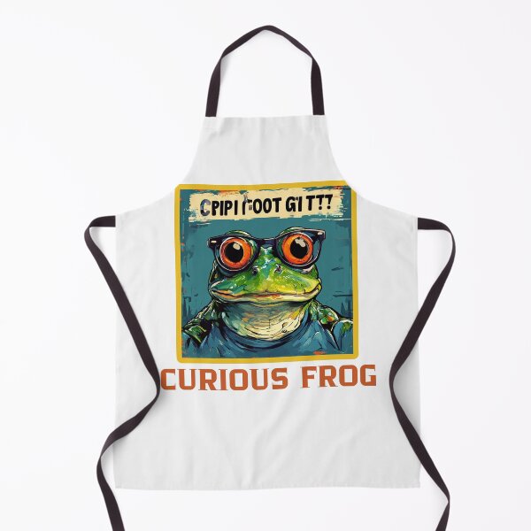 Item preview, Curious Frog designed and sold by Colorful-Garden.