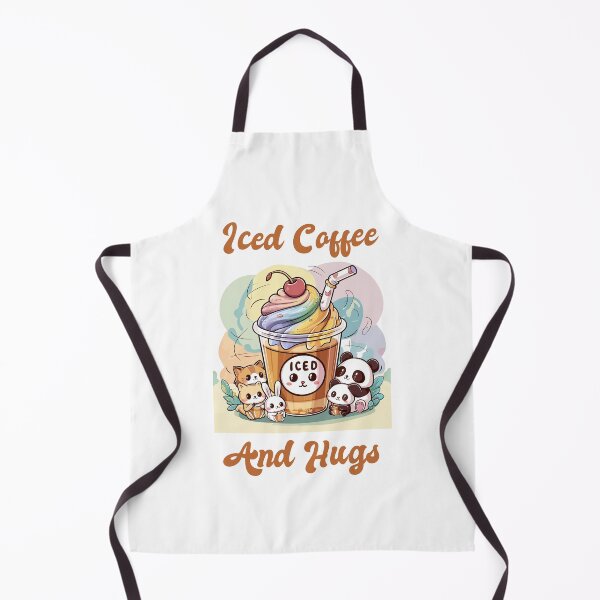 Item preview, Iced Coffee And Hugs Kawaii Style Cats Rabitts Pandas designed and sold by KayelBee.