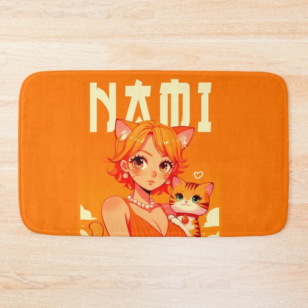 Artikelvorschau, Nami aus One Piece, inspirierte Katze entworfen und verkauft von Xopshi.