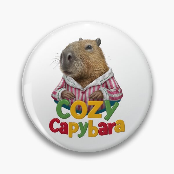 Item preview, Cozy Capybara with Pajamas designed and sold by vk09.