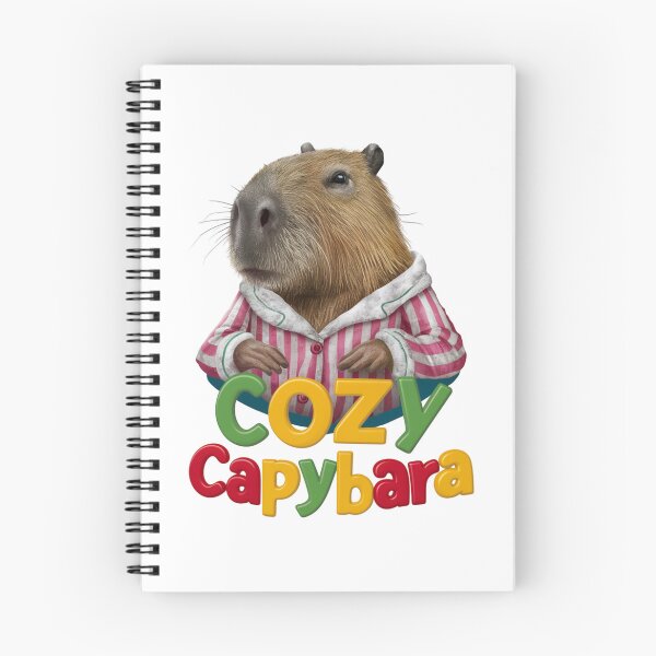 Item preview, Cozy Capybara with Pajamas designed and sold by vk09.