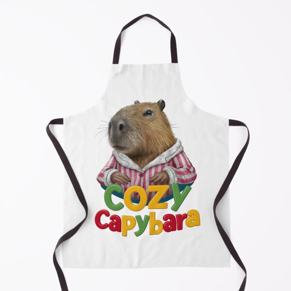 Item preview, Cozy Capybara with Pajamas designed and sold by vk09.