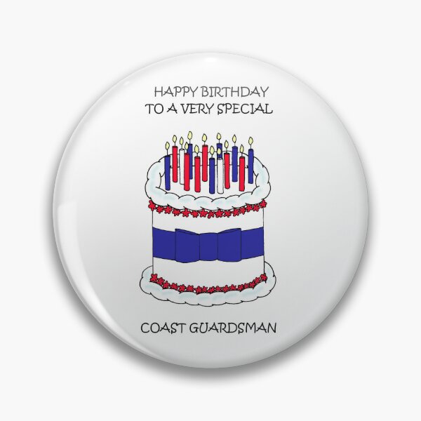 Item preview, Happy Birthday to Coast Guardsman designed and sold by KateTaylor.