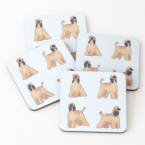Item preview, Cute afghan hound pack  designed and sold by Artofmayara.
