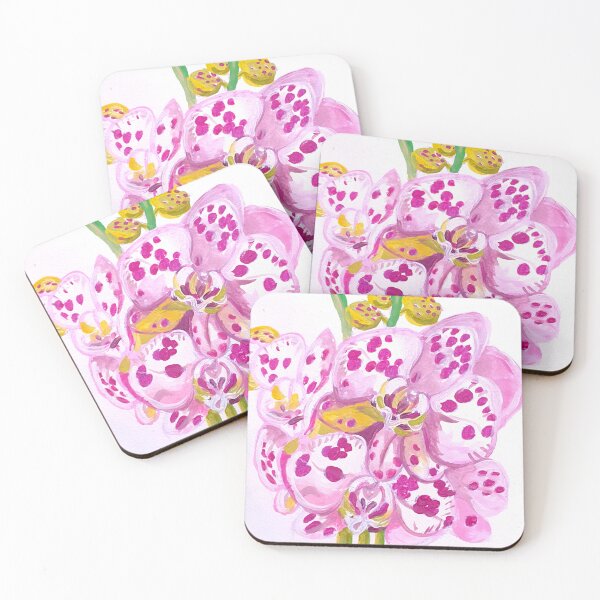 Item preview, pink orchids designed and sold by Tereza Pilar  Art.