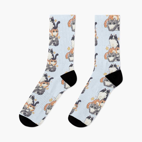 Item preview, Cartoon cats stack  designed and sold by Artofmayara.
