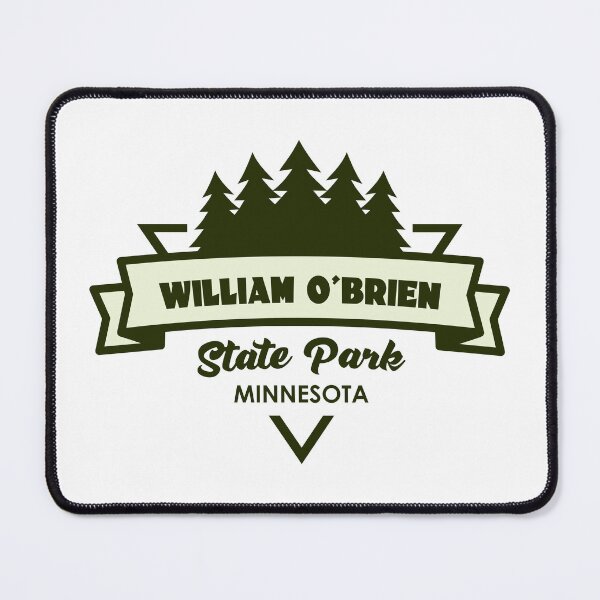 Item preview, William O'Brien State Park Minnesota Trees And Ribbon designed and sold by bivenart.