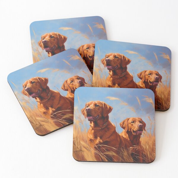 Item preview, Fox red labrador retrievers designed and sold by PetsArt.