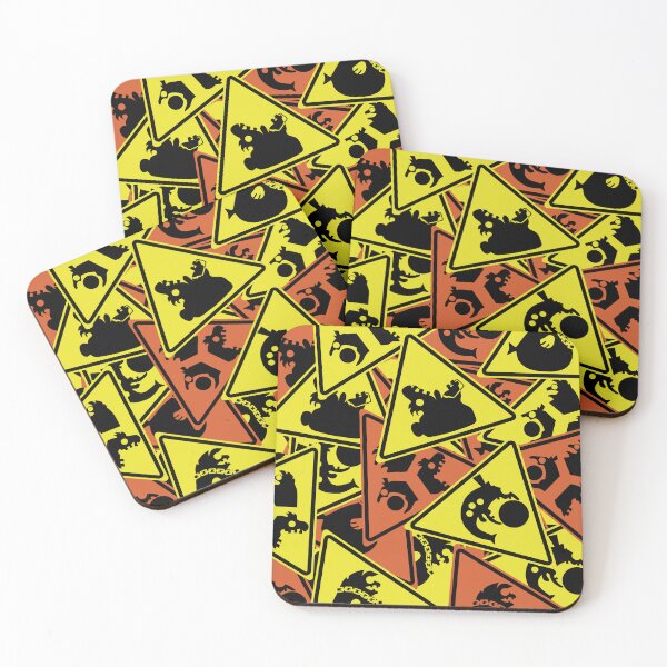 Item preview, Salmon Run Warning Sign Pile designed and sold by galaxydaydreams.