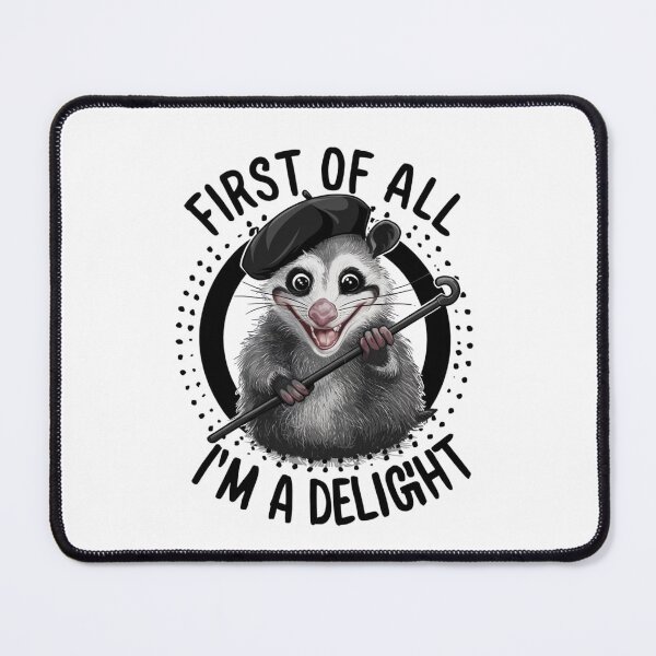 Item preview, First Of All I'm A Delight, Funny, Sarcastic, Humor, Jokes designed and sold by SlocifieShop.