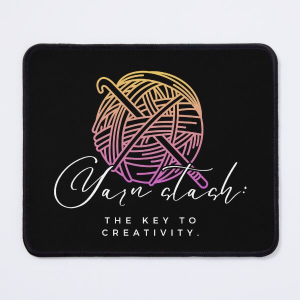 Item preview, Yarn Quotes Yarn Stash: The Key To Creativity designed and sold by Shiloh From Alaska.