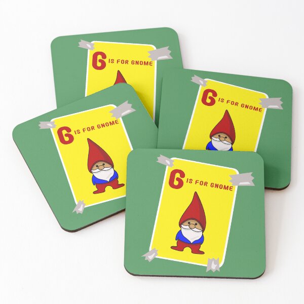 Item preview, G is for Gnome - Witty Wordplay designed and sold by Fun Funky Designs.
