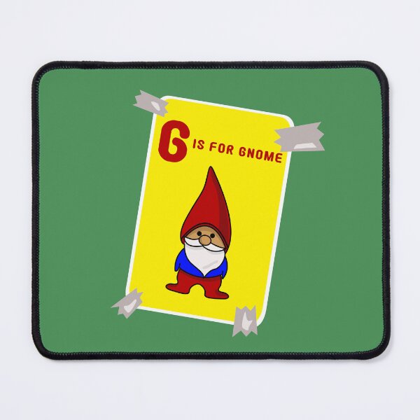 Item preview, G is for Gnome - Witty Wordplay designed and sold by Fun Funky Designs.